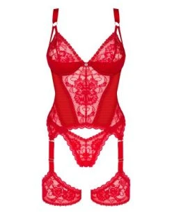 Obsessive Belovya Korset - Rood 9 Obsessive Belovya Korset - Rood -Obsessive Shop obs9766 3