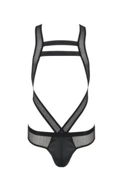 Passion Men Body Victor - Zwart -Obsessive Shop paem100450smblbod045 2