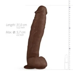 Real Fantasy - Travis Realistische Dildo - 31 Cm 11 Real Fantasy - Travis Realistische Dildo - 31 Cm -Obsessive Shop rf033skn 5