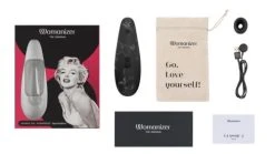 Womanizer X Marilyn MonroeTM Special Edition - Black Marbl -Obsessive Shop wz222sgz 8